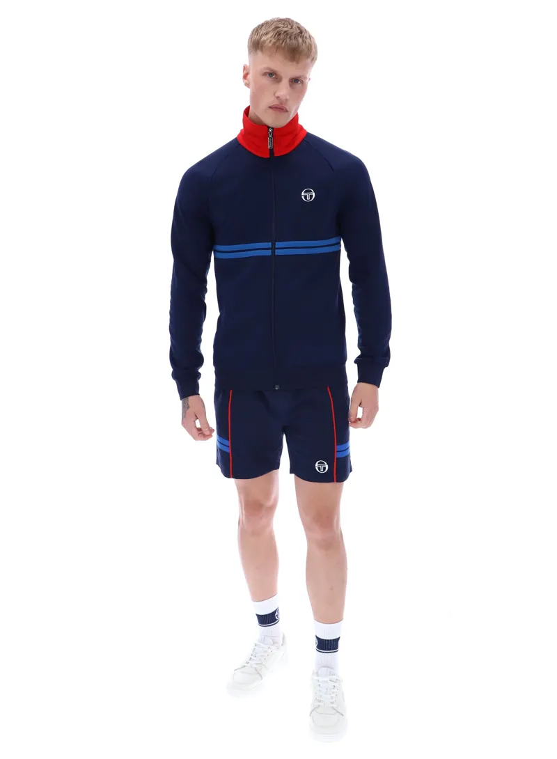 Sergio Tacchini Dallas Track Top Maritime Blue-4