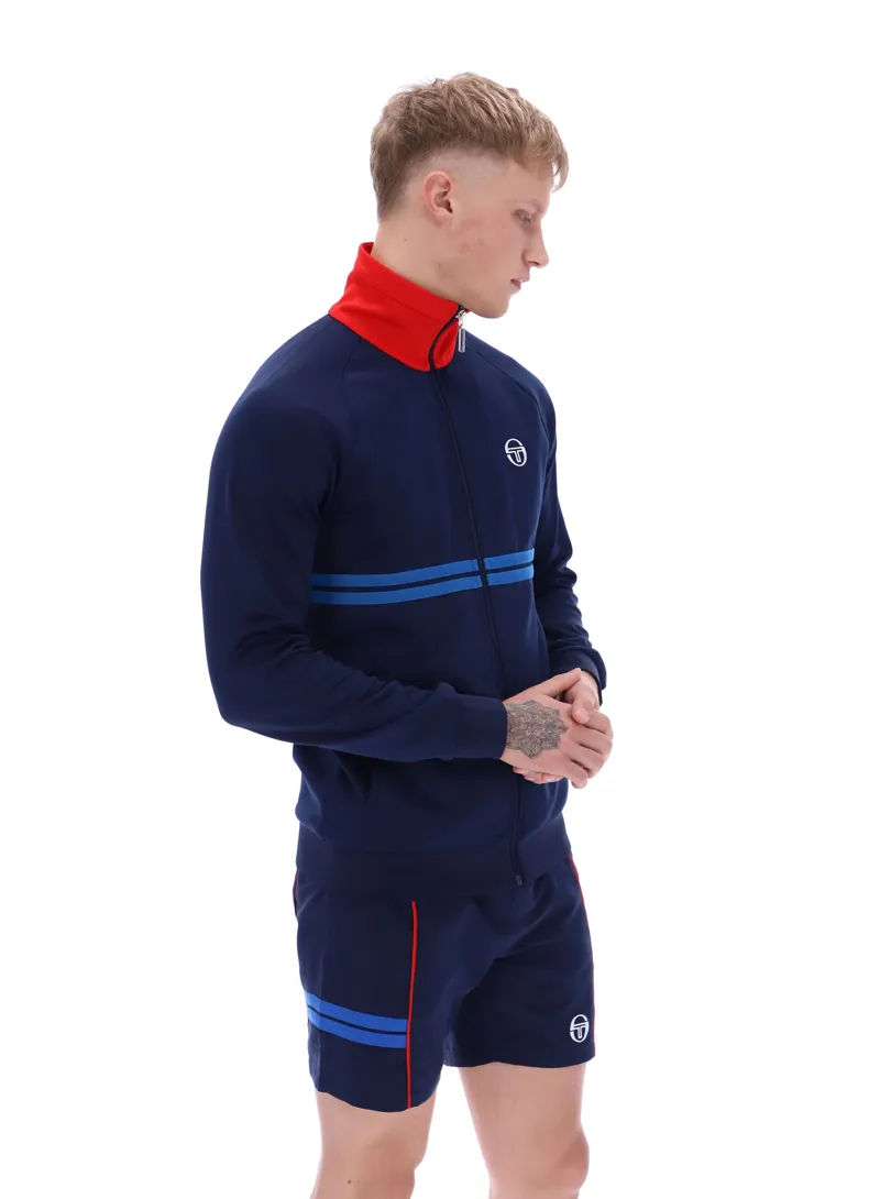 Sergio Tacchini Dallas Track Top Maritime Blue-7