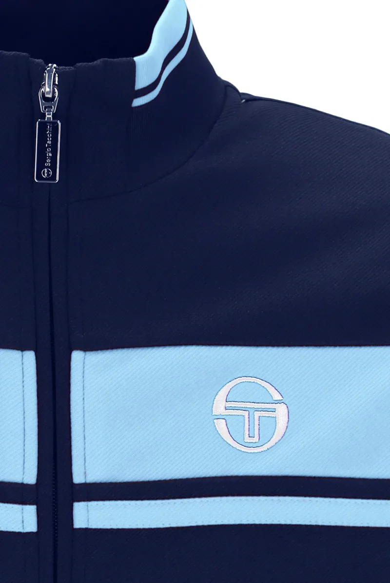 Sergio Tacchini Damarindo Track Top Maritime Blue / Baltic Sea-7