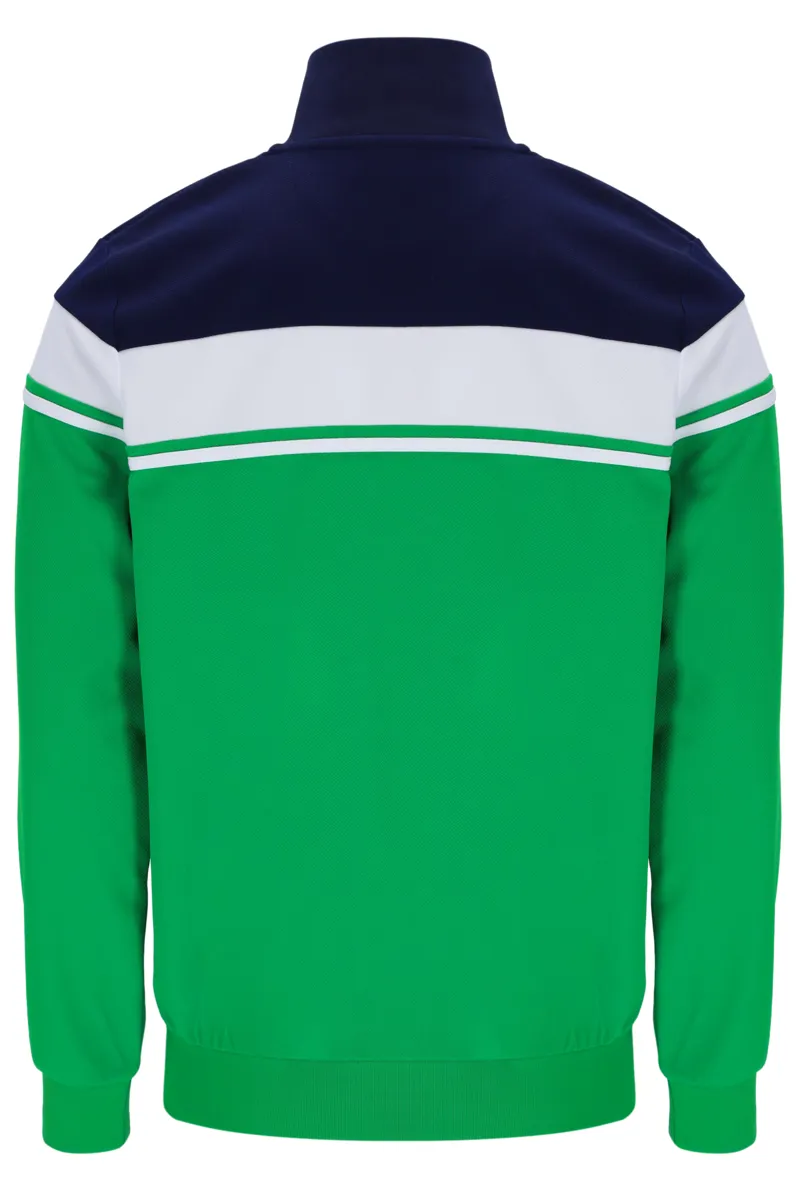 Sergio Tacchini Damarindo Track Top Fern Green / Maritime / White-1