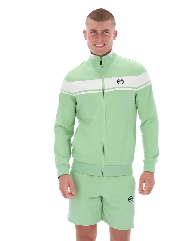 Sergio Tacchini Damarindo Track Top Quiet Green -4