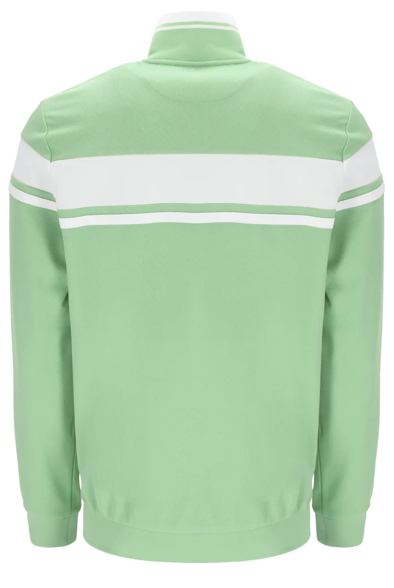Sergio Tacchini Damarindo Track Top Quiet Green -1