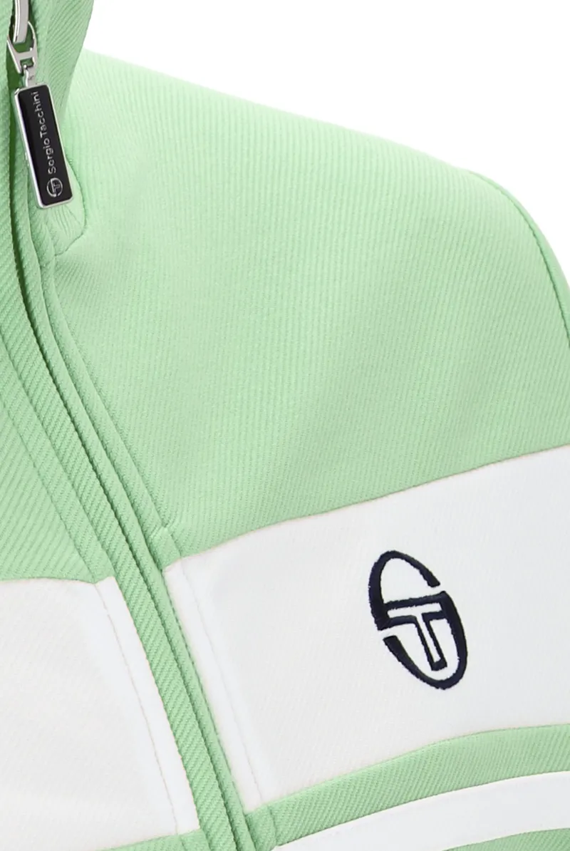 Sergio Tacchini Damarindo Track Top Quiet Green -2
