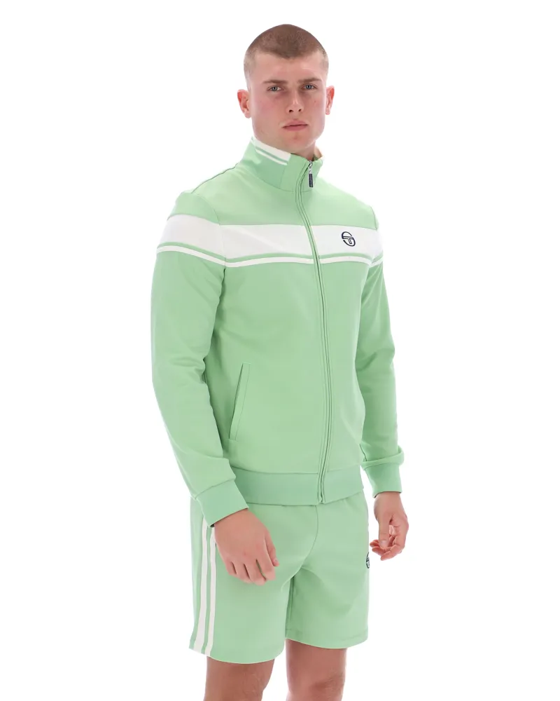 Sergio Tacchini Damarindo Track Top Quiet Green -6