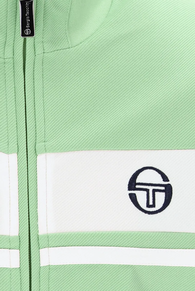 Sergio Tacchini Damarindo Track Top Quiet Green -3