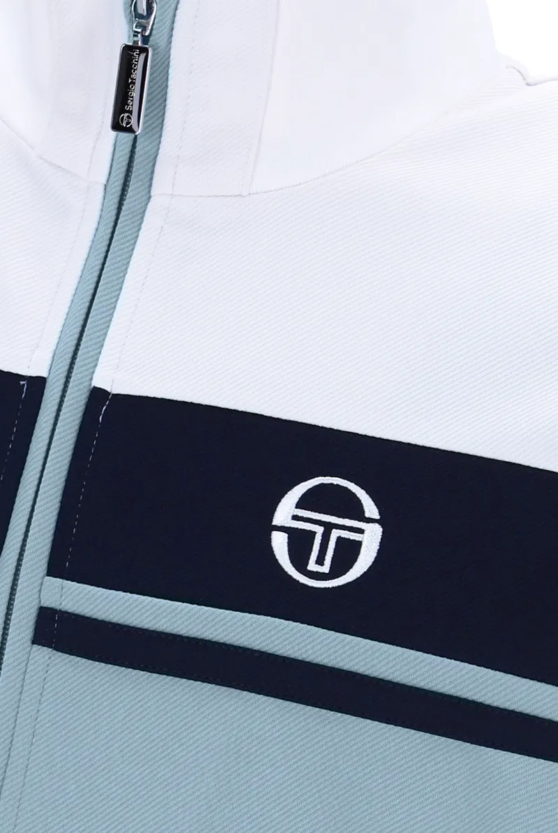 Sergio Tacchini Damarindo Track Top Lead / Maritime / White -3