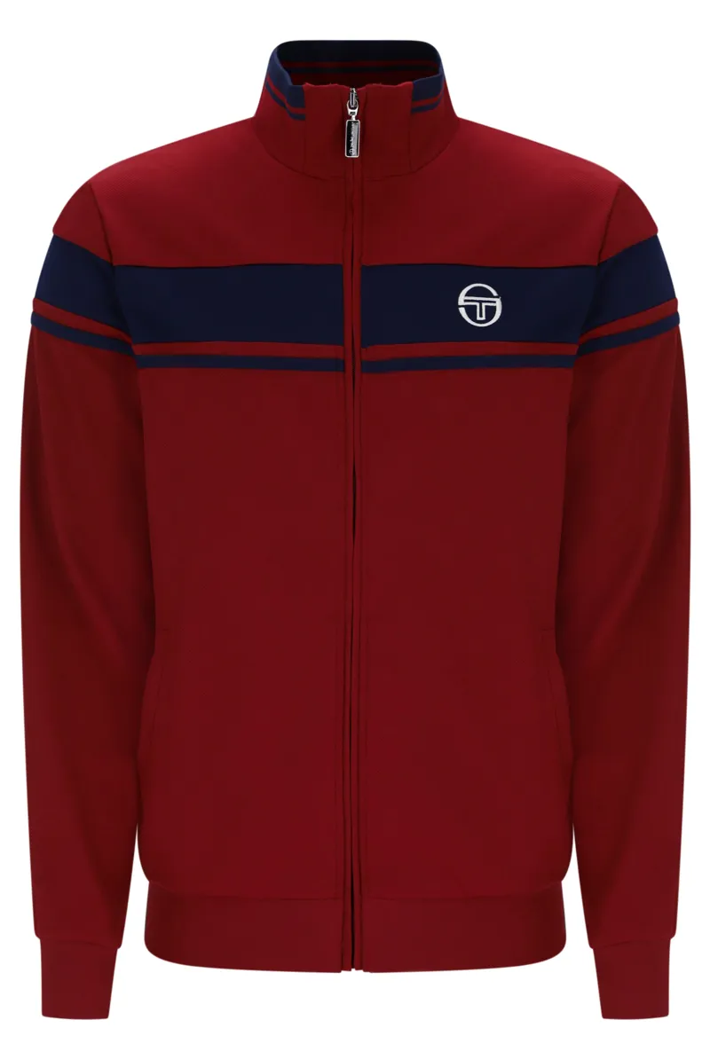 Sergio Tacchini Damarindo Track Top  Merlot / Maritime 