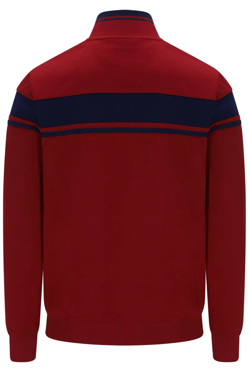 Sergio Tacchini Damarindo Track Top  Merlot / Maritime -1