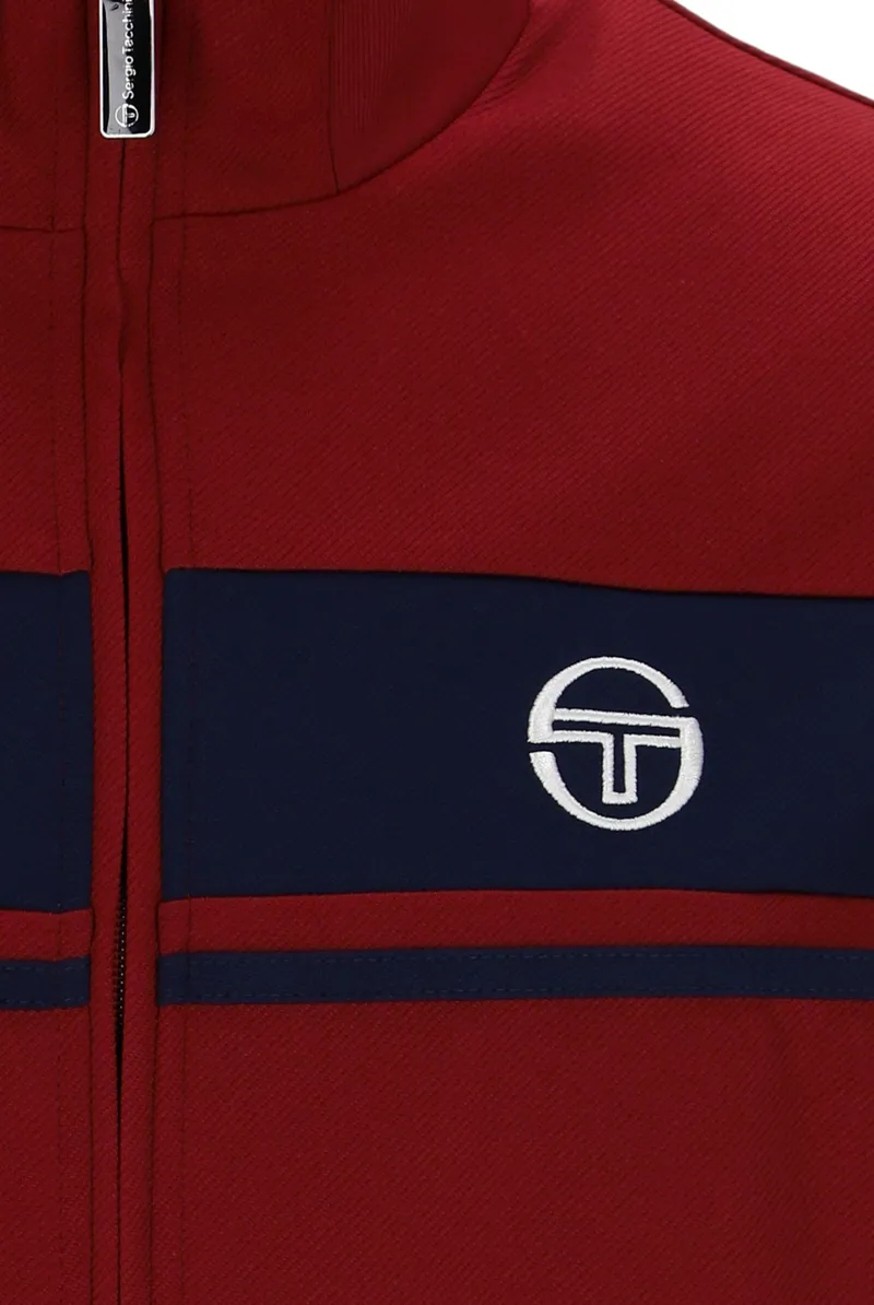 Sergio Tacchini Damarindo Track Top  Merlot / Maritime -2