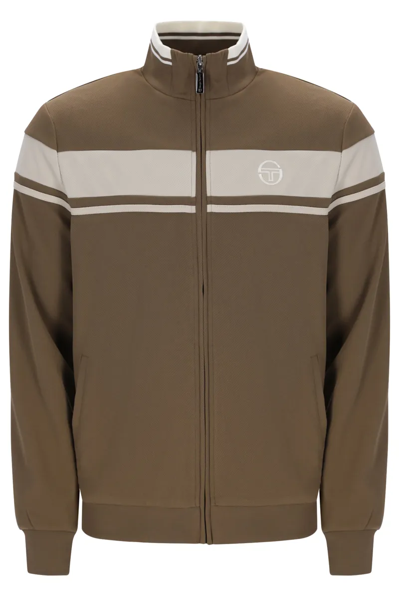 Sergio Tacchini Damarindo Track Top Shitake / Peyote