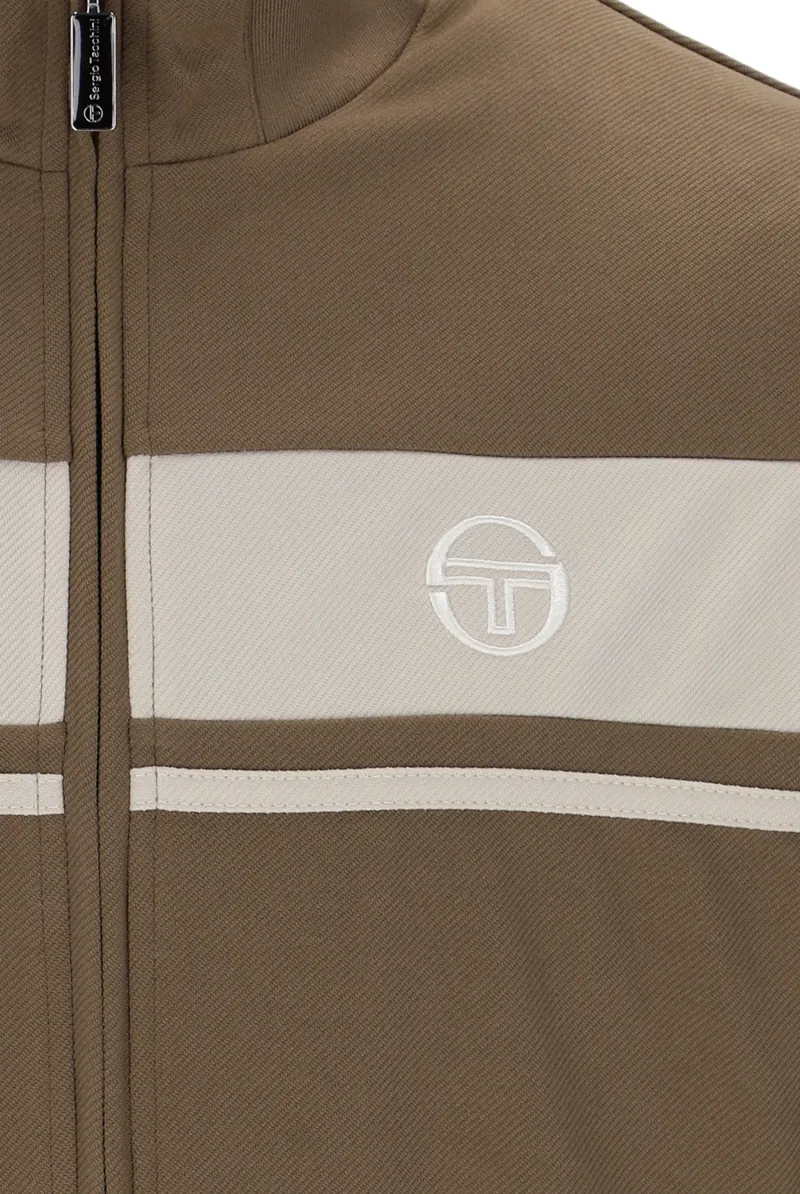 Sergio Tacchini Damarindo Track Top Shitake / Peyote-2