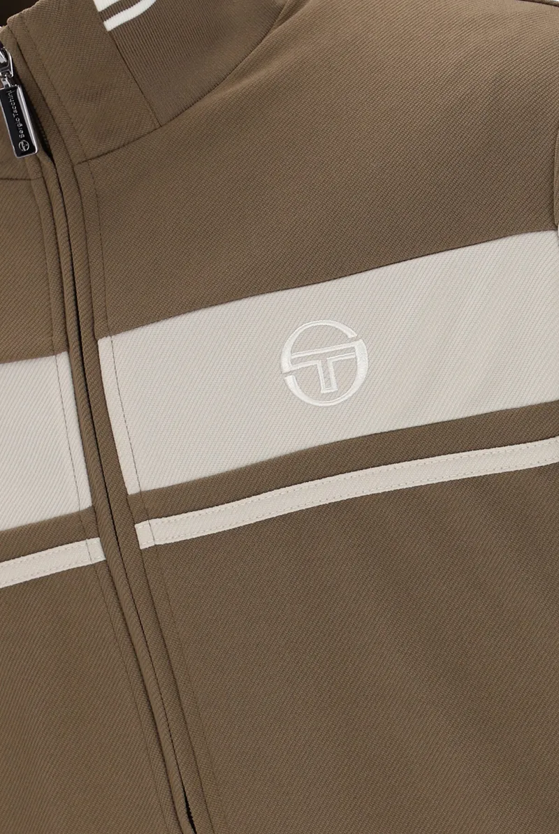 Sergio Tacchini Damarindo Track Top Shitake / Peyote-3