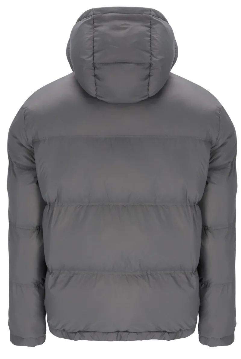 Fila Desmond Hooded Puffer Jacket Gunmetal-1