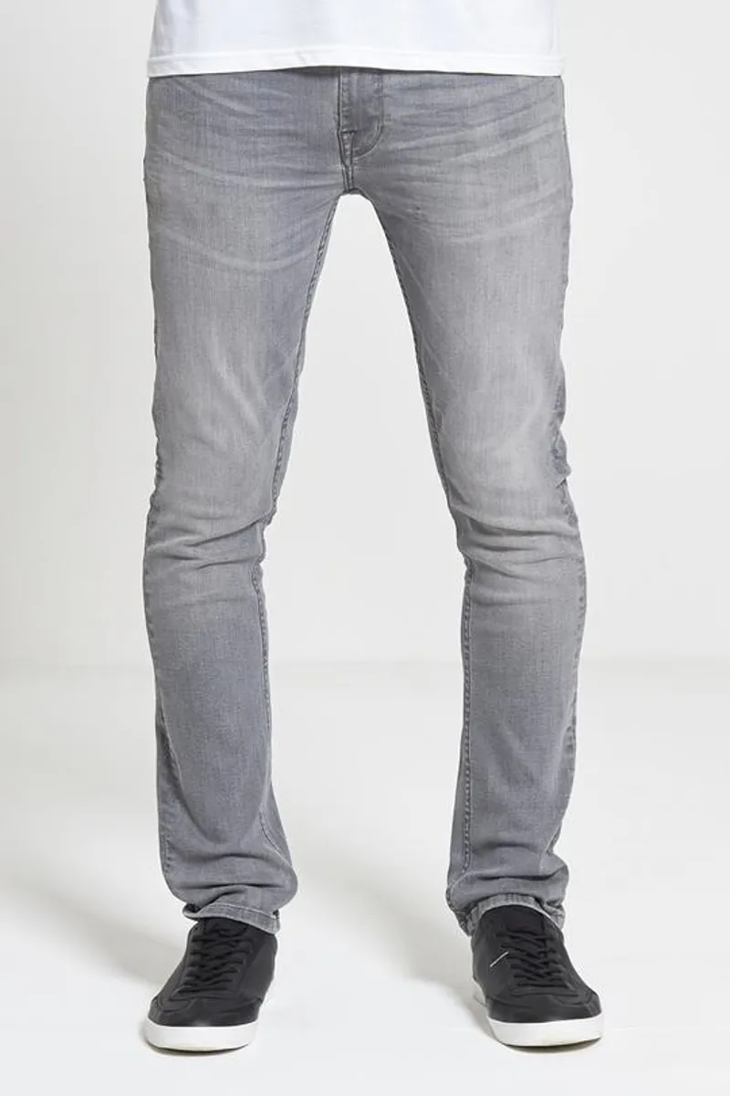 DML Chaos Skinny Stretch Jeans Light Grey-1