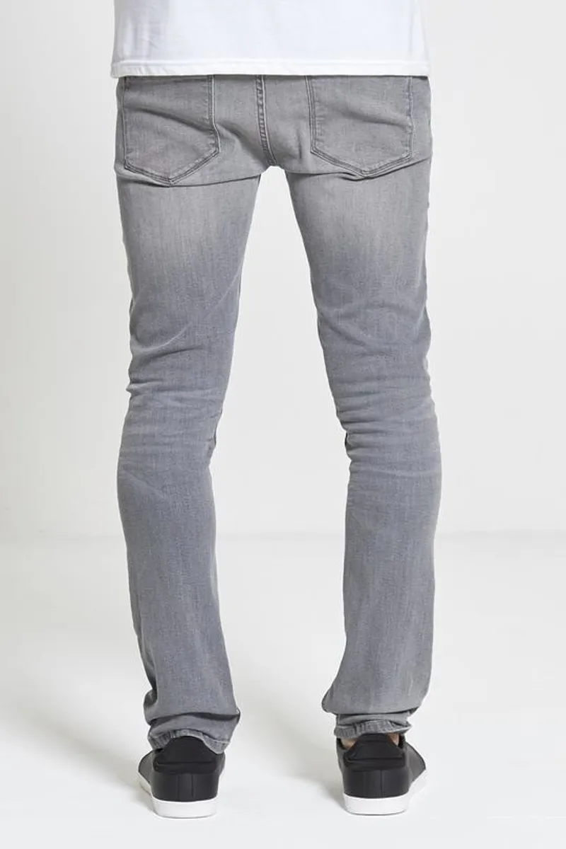 DML Chaos Skinny Stretch Jeans Light Grey-4