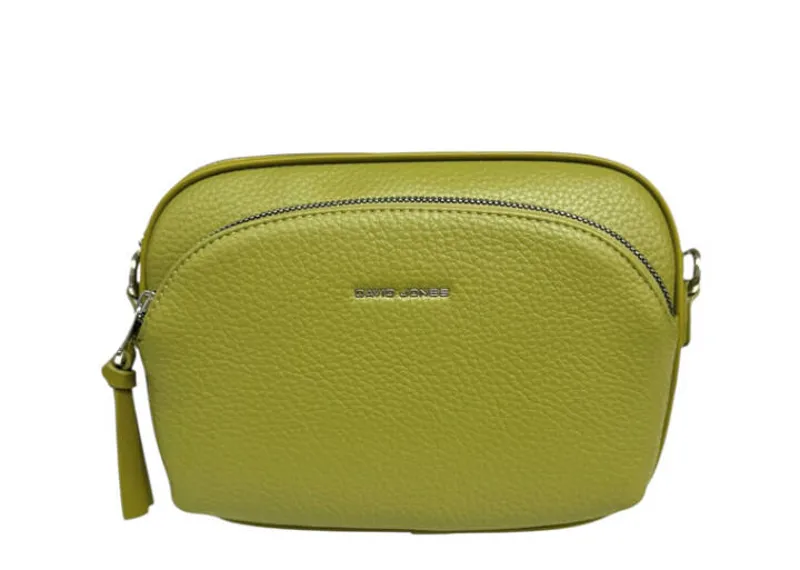 David Jone Crossbody Bag Dark Lime