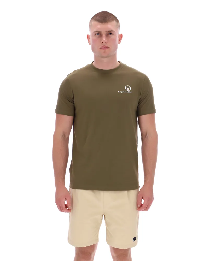 Sergio Tacchini Felton T-shirt Olive-2