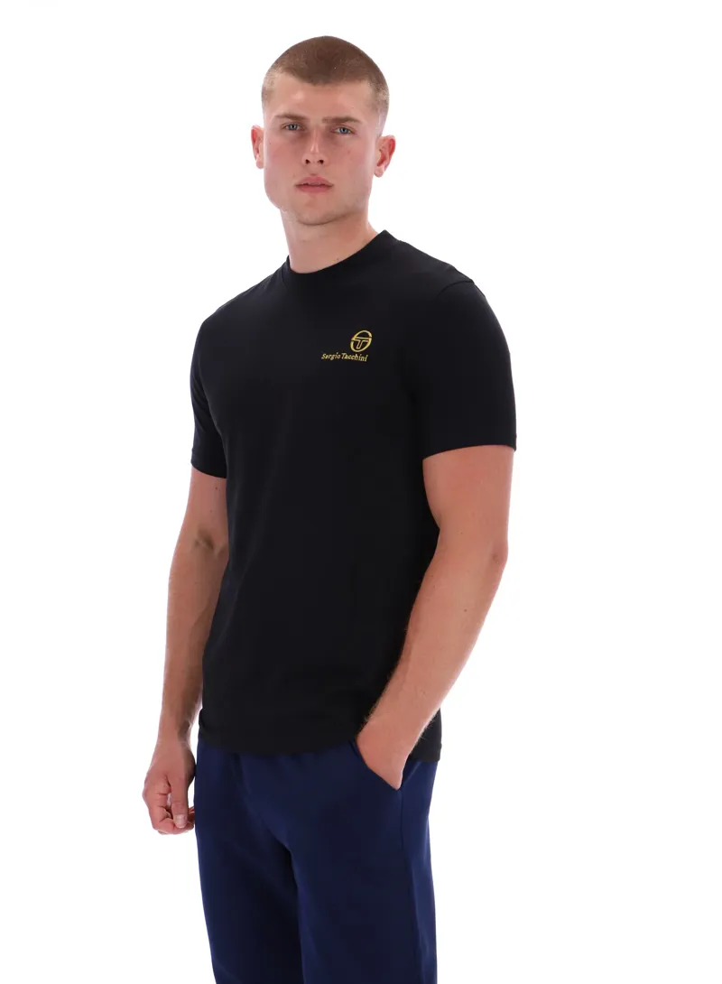 Sergio Tacchini Felton T-Shirt Black -6