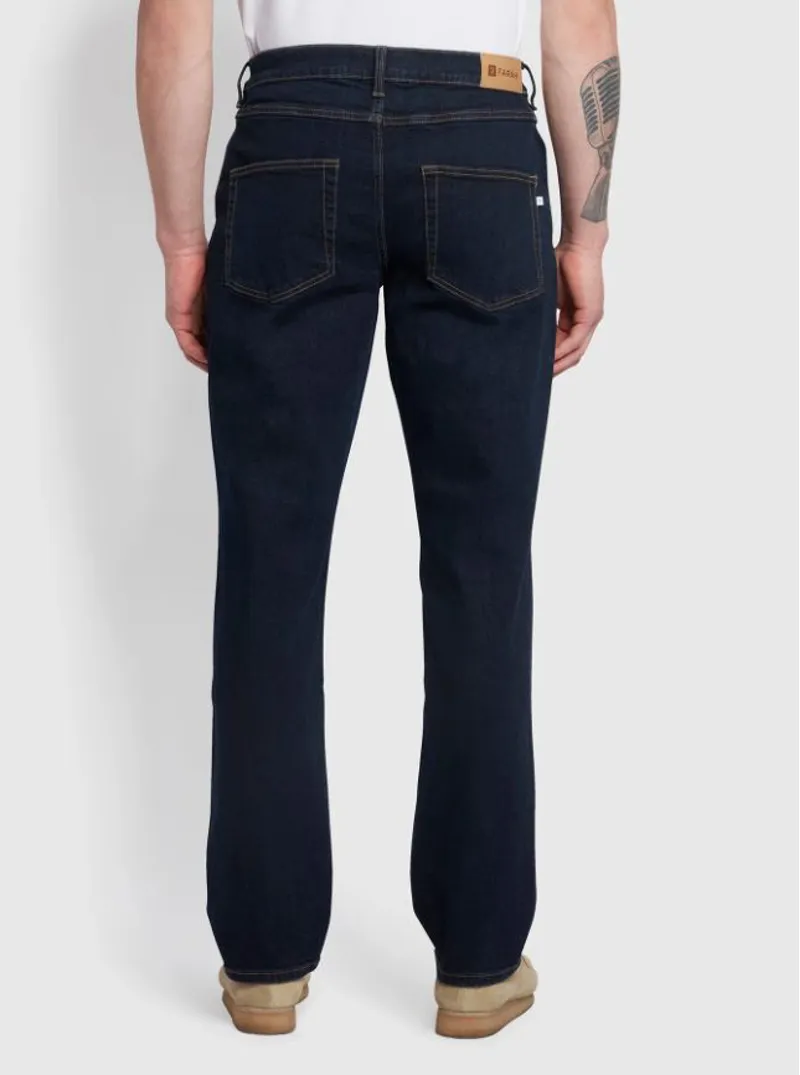 Farah Lawson Stretch Denim Jeans Rinse Wash-1