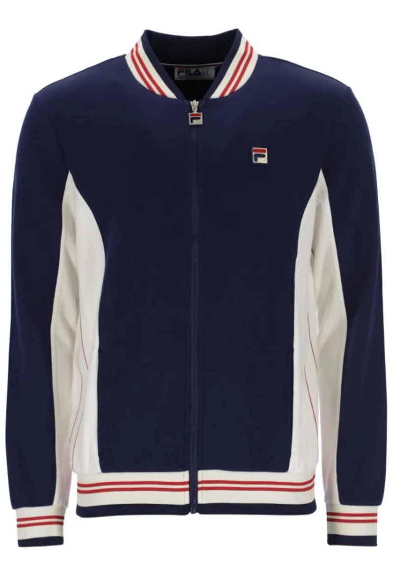 Fila Settanta Baseball Track Jacket Navy