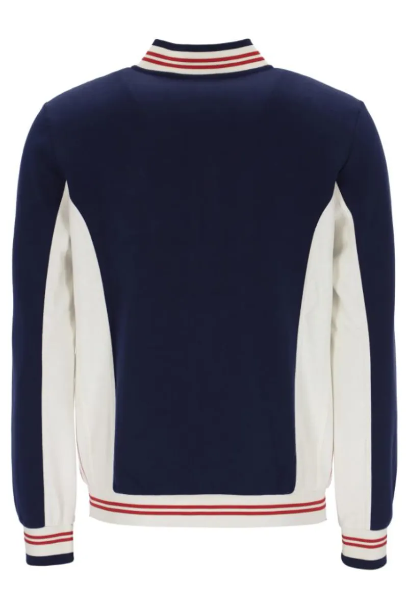 Fila Settanta Baseball Track Jacket Navy-4