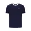 Fila Marconi Essential Ringer T-shirt Navy/White