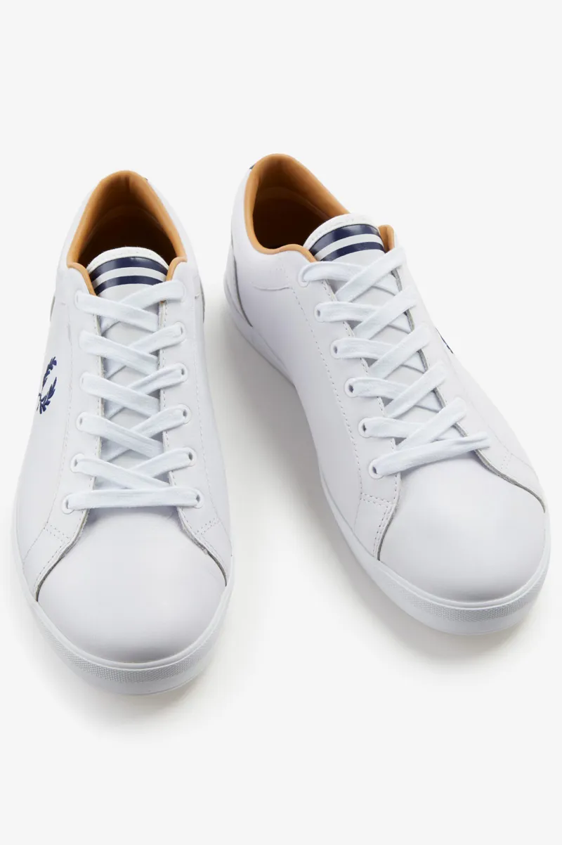 Fred Perry Baseline Trainer White SIZE 11 ONLY-5