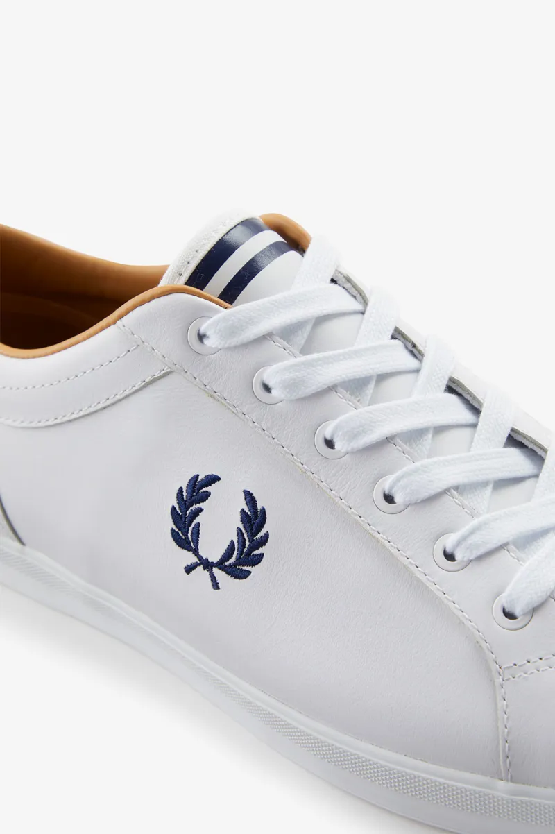 Fred Perry Baseline Trainer White SIZE 11 ONLY-6