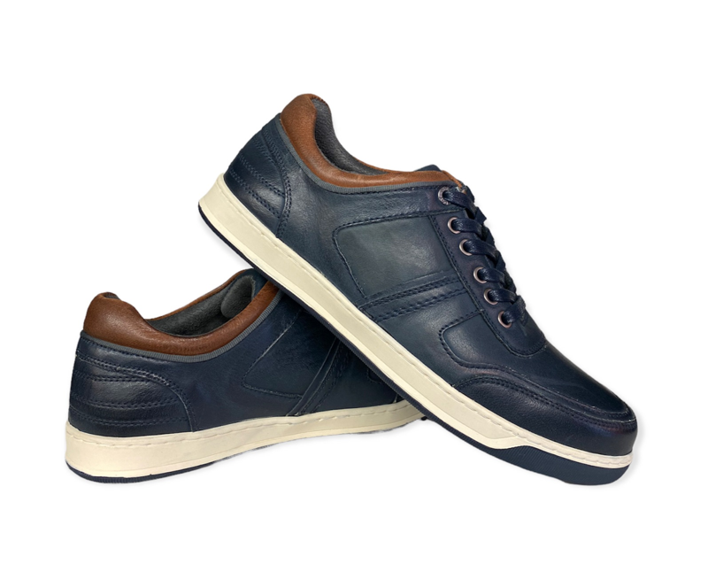 Front Renzo Trainer Navy-1