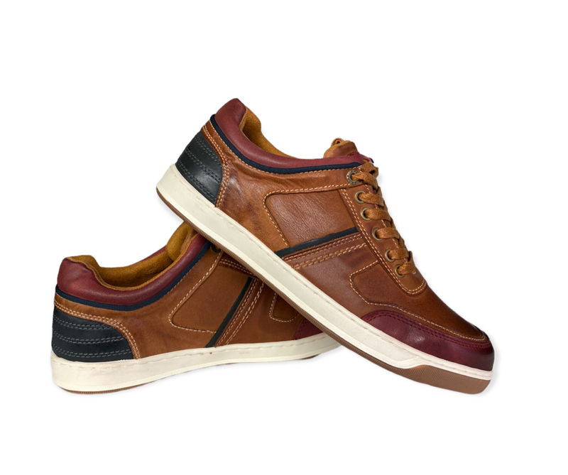 Front Renzo Trainer Tan-1