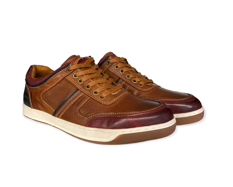 Front Renzo Trainer Tan-4