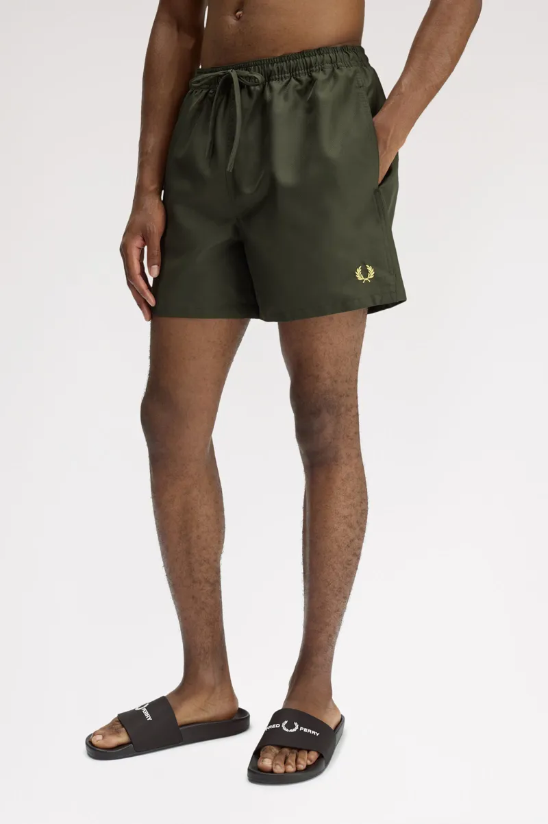 Fred Perry Branded Slides Black -3