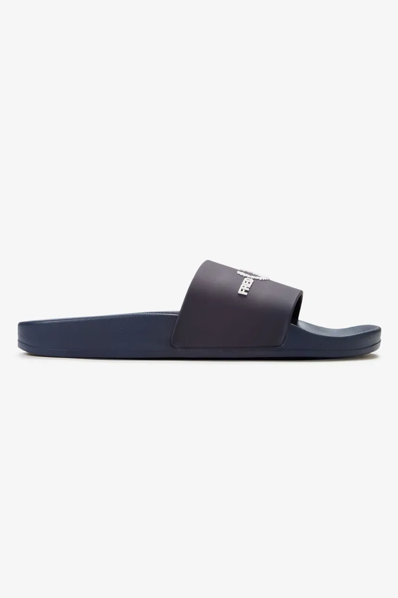 Fred Perry Mens Branded Slides Navy-10