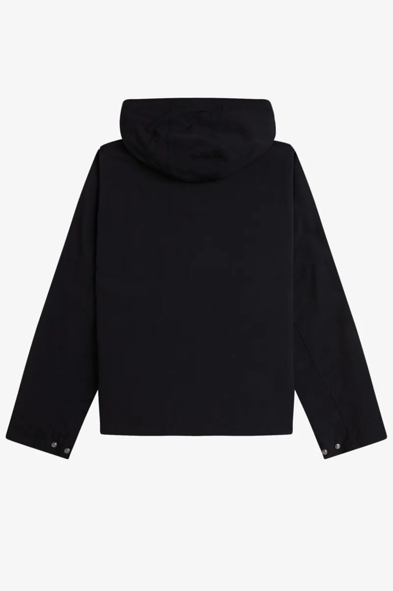 Fred Perry Cropped Ripstop Parka Black-12