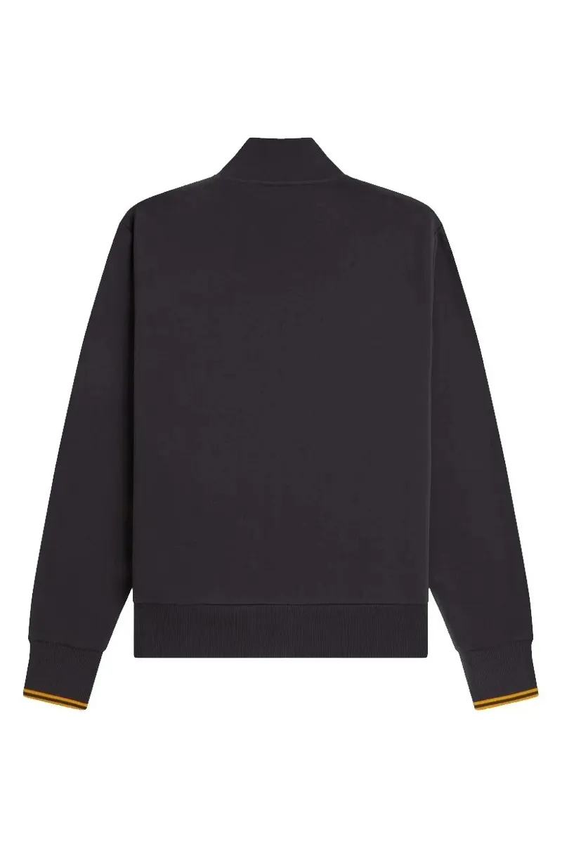 Fred Perry Zip Through Sweatshirt Anchor Grey -2