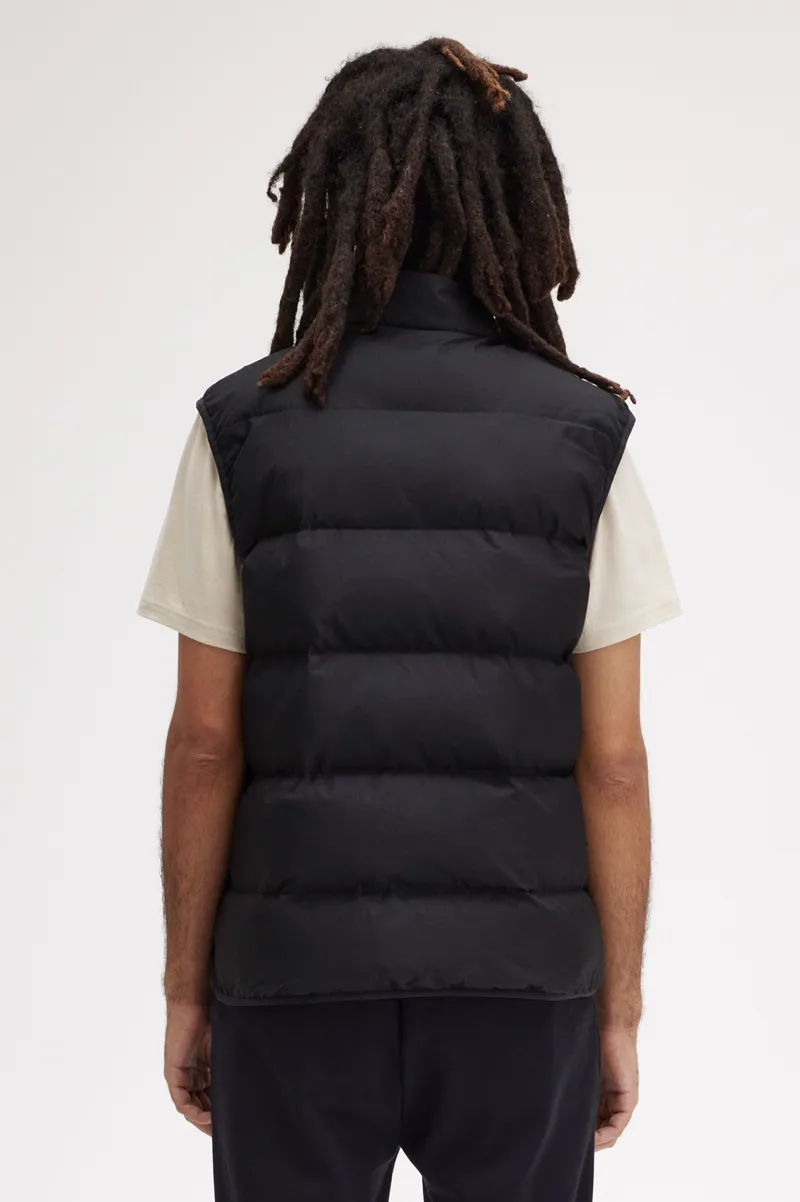 Fred Perry Insulated Gilet Black MEDIUM ONLY LAST ONE-3