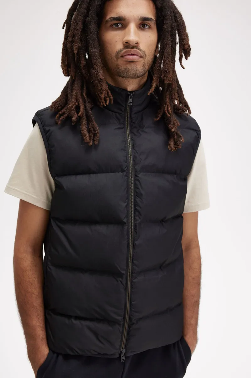 Fred Perry Insulated Gilet Black MEDIUM ONLY LAST ONE-4