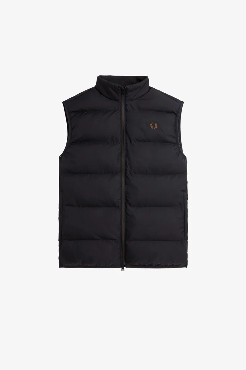 Fred Perry Insulated Gilet Black MEDIUM ONLY LAST ONE-5