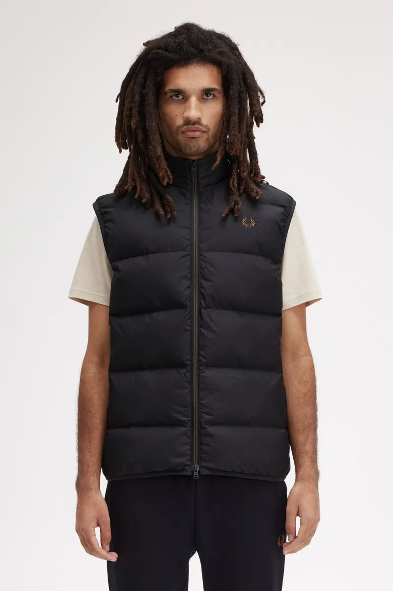 Fred Perry Insulated Gilet Black MEDIUM ONLY LAST ONE-1