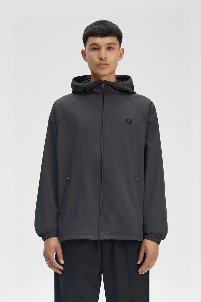 FRED PERRY × BEAMS 【Shell Jacket】 S size, Gray BEAMS x FRED