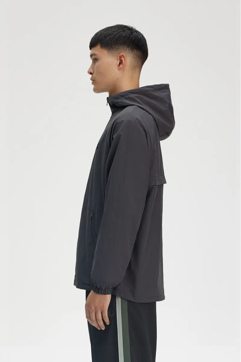 Fred Perry Hooded Shell Jacket Anchor Grey-4