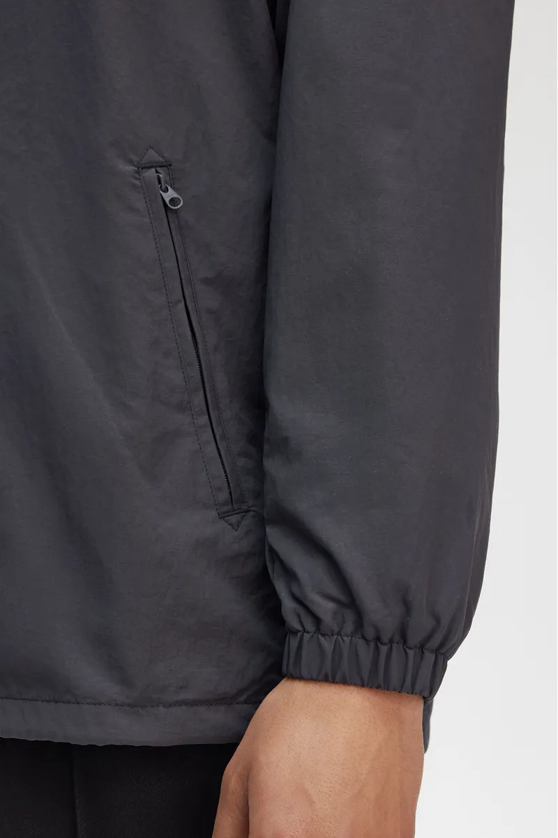 Fred Perry Hooded Shell Jacket Anchor Grey-5