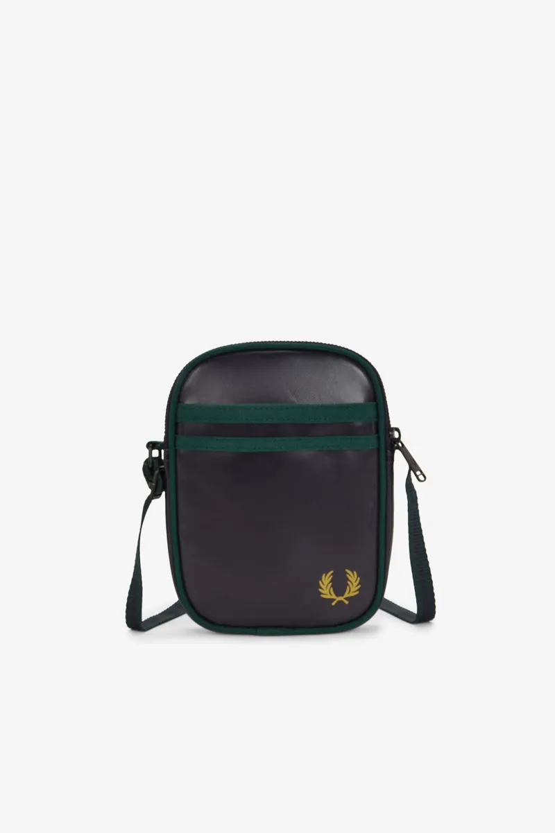 Fred Perry Classic Small Side Bag Navy / Grassroots-2
