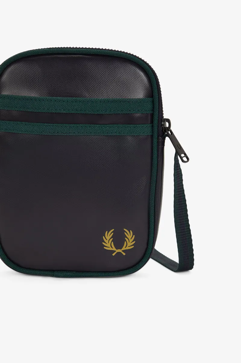 Fred Perry Classic Small Side Bag Navy / Grassroots-8
