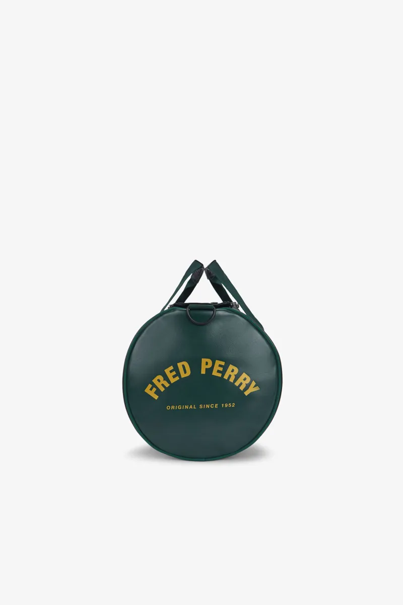 Fred Perry L7255-81A Classic Barrel Bag Navy/Grassroots-2