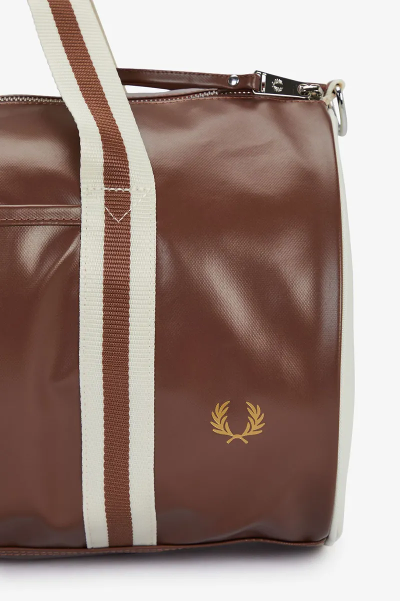 Fred Perry L7255-J89 Classic Barrel Bag Tan Ecru-5