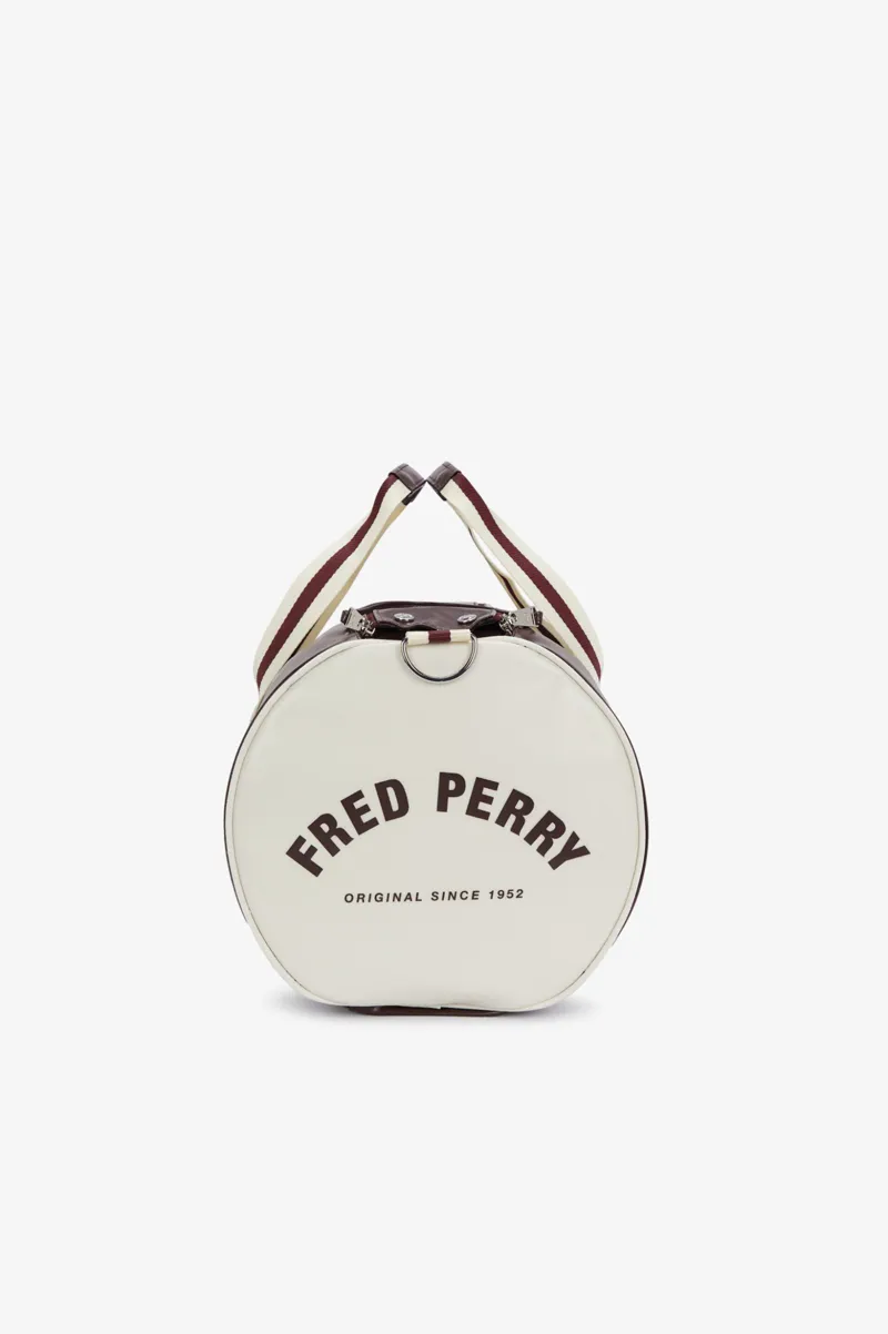 Fred Perry L7255-R82 Classic Barrel Bag Oxblood-3