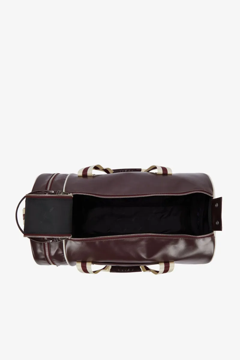 Fred Perry L7255-R82 Classic Barrel Bag Oxblood-4