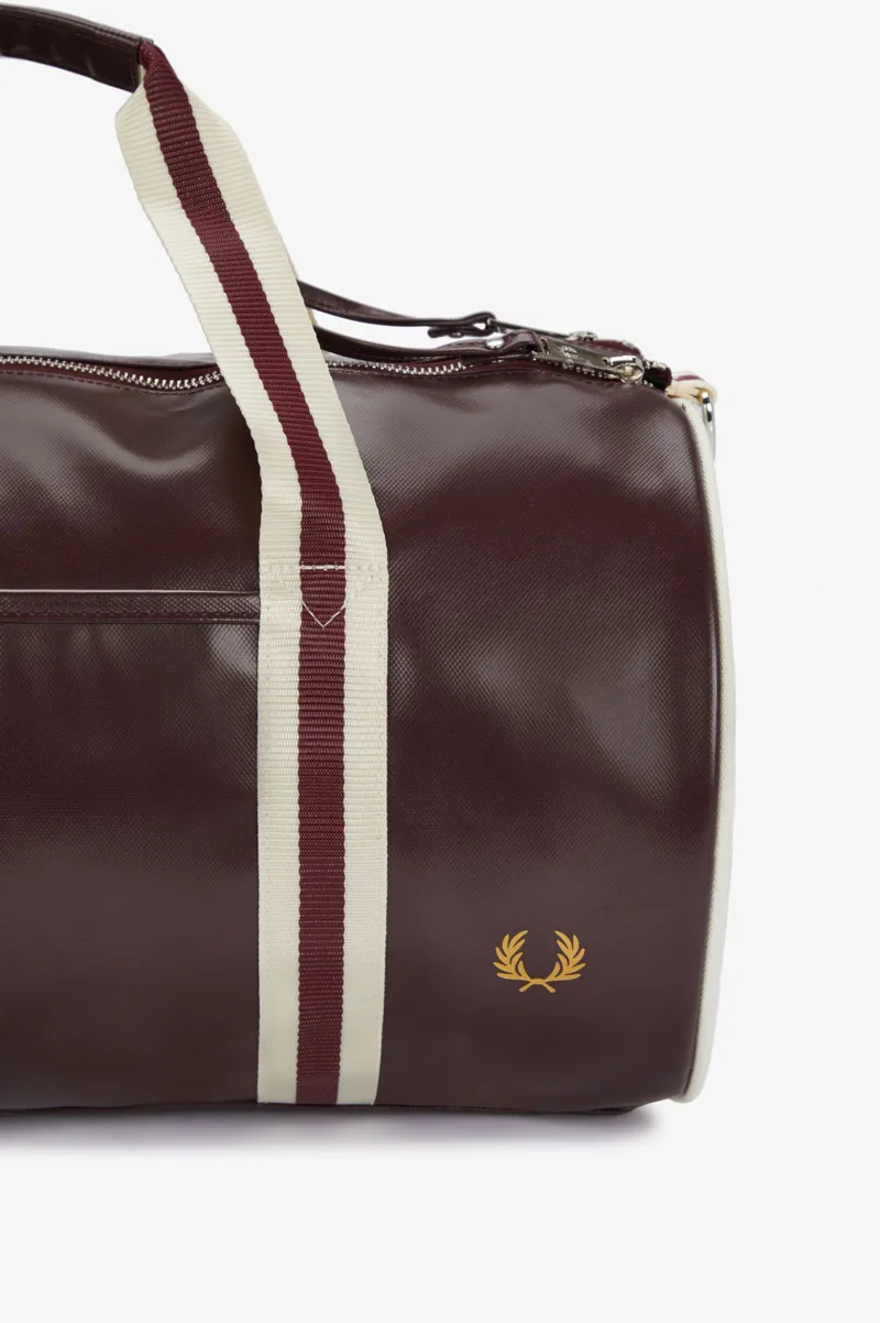 Fred Perry L7255-R82 Classic Barrel Bag Oxblood-1
