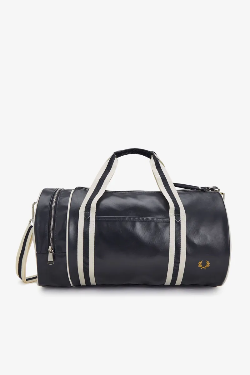 Fred Perry L7255-635 Classic Barrel Bag Navy Ecru -5